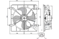 фото thumb №1, Nissens 85046 вентилятор, охолодження двигуна