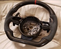 фото thumb №11, Кермо audi a6 c7 a7 a8 a4b8 ori карбон зрізана