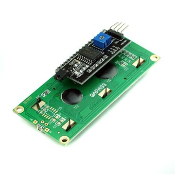 LCD1602 синий дисплей 2x16 с преобразователем I2C