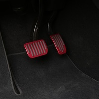 фото thumb №8, Накладки na педали y аксессуары стоп алюминий красный