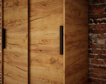Шкаф-купе LOFT T3 180 см, стиль INDUSTRIAL