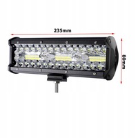 фото thumb №4, Лампа робоча 10v12v 24v протитуманна фара прожектор led 180w