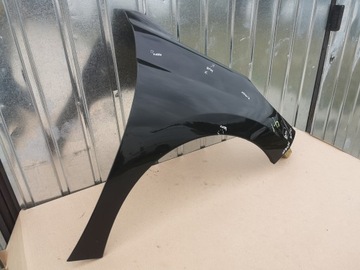 фото thumb №8, Крыло правый перед peugeot 207 рестайлинг 09-12 чёрный оригинал
