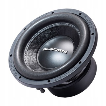 GLADEN SQX 10 — Сабвуфер 25 см, 12 дюймов — среднеквадратическая мощность 350 Вт