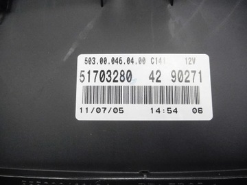 фото thumb №8, Спидометр приборы fiat punto ii 1.2 оригинальный номер 51703280