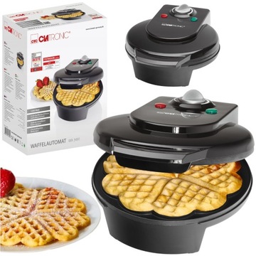 НОВЫЙ CLATRONIC WA 3491 ЧЕРНАЯ ВАФЛЯ 1200 WAFELAUTOMAT WAFELAUTOMAT