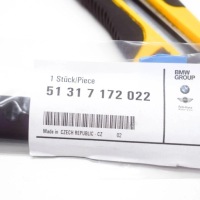 фото thumb №10, Bmw 7 e65 уплотнитель передний верхней стёкла 51317172022 oem