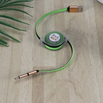 ЗАРЯДНЫЙ КАБЕЛЬ USB ТИПА C / MICRO, ДЛИНА 1М.