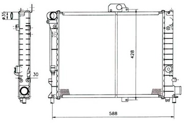 фото thumb №2, Nrf радіаторів saab nrf