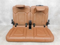 фото thumb №15, Audi q7 4m сиденья заднее сиденье обшивки коричневые 7 человек