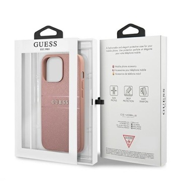 Чехол Guess Saffiano Элегантный чехол и чехол для iPhone 13 Pro Max