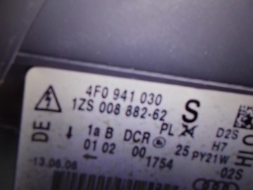 фото thumb №13, Audi a6 c6 4f 04-08 лампа правая bi ксенон управляемая