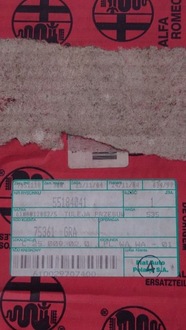 фото thumb №1, Привод сцепления alfa romeo оригинал 55184041