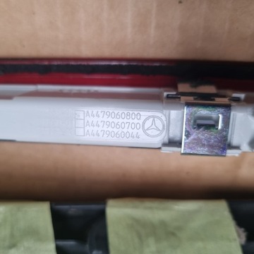 фото thumb №6, Планка дахова w447 vito v клас a6396906462 світло сплав сплаву a4479060800