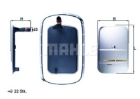 Купити Knecht фільтр гідравлічний autom. коробки передач hx165kit, фото thumb