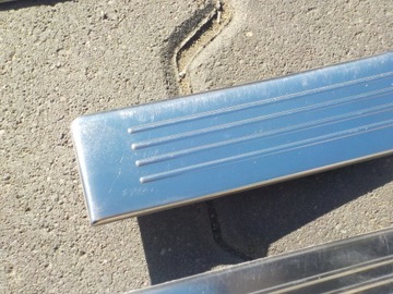 фото thumb №8, Mercedes w212 накладка планка порогова хром kpl eu