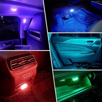 фото thumb №12, Лампа led rgb do автомобіля автомобіля декоративна магніт сенсорний бездротова