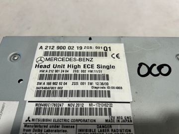 фото thumb №7, Mercedes w212 w218 cls радіо команда навігація навігація 2129000219