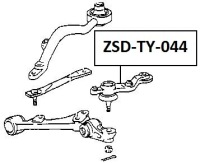 фото thumb №2, Шарова опора важеля lexus is200 300 99- правий