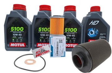 Комплект масла GOES TERROX 400 500 CFMOTO + фильтры