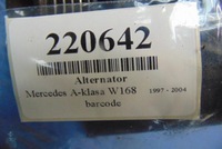 фото thumb №9, Mercedes a клас w168 1.4b генератор 0111545602