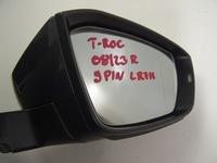 фото thumb №13, Vw t-roc дзеркало праве 9 pin lr7h повний