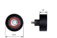 фото thumb №2, Ролик направляющая ремень распределительного вала ford cougar focus