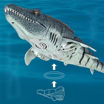 Беспроводная водная игрушка Mosasaur с дистанционным управлением