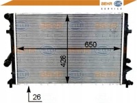 Hella радіатор води vw golf vi caddy 3 touran Київ, фото thumb