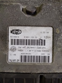 фото thumb №6, Блок управления двигателя 55188619 fiat panda 1.1