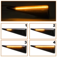 фото thumb №4, Renault vel satis поворотники динамічні black