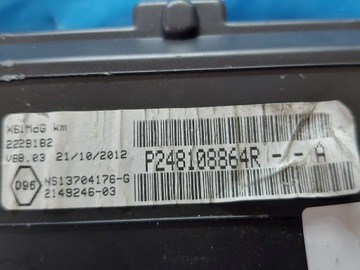 фото thumb №9, Спидометр манометр renault kangoo fwo 1.5 dci p24810886r