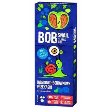 Снек Яблоко Черника 30г BOB SNAIL улитка полезный фруктовый перекус