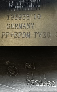 фото thumb №9, Bmw 2 f45 f46 решётка бампера правый перед 51117328682