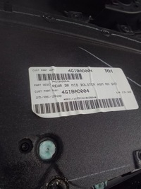 фото thumb №16, Jeep compass ii 17- боковина дверь левый правые зад usa