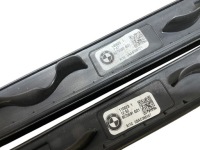 Рейлинги кровельные левое  + правый  shadow line чёрный блеск bmw x3 g01 lci Киев, фото thumb