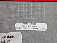 фото thumb №8, Нове планки накладки дзеркало двері nissan micra iv k13 leaf ze0 срібний