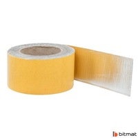 фото thumb №8, Лента тепловая термоизоляционная owijka серебристая 30 mm прочная do 600 ступени