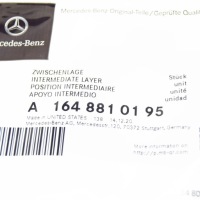 Mercedes-benz ml w164 подкладка датчика парковки перед a1648810195 Недорого, фото thumb