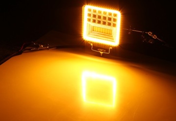 фото thumb №9, Лампа рабочая 16 led галоген дальний свет 48w 12v 24v