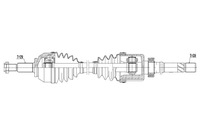 фото thumb №2, Привідний вал привідна opel vivaro b 1.6cdti 15-, renault traffic iii 1.6dci 14-, n