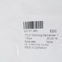 фото thumb №9, Audi tt 8j soft top frame передня частина правий ущільнювач 8j7871456 oem