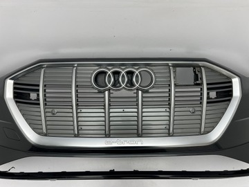 фото thumb №6, Audi e-tron 55 4ke бампер переднє перед pdc pod розпилювачі оригінал 18-