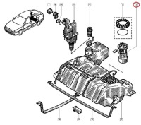 фото thumb №6, Датчик уровня топлива renault laguna i 1.9 dci 2.2 d оригинал