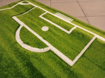 DYWAN PILLY 280x370 ZIELONE BOISKO UEFA PIŁKA HIT