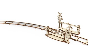 Круглая линия + проход - Wooden.City