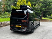 фото thumb №8, Transit tourneo custom 2018-2023 накладка бампера задняя спойлер пластик v4