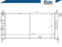 фото thumb №15, Радіатор двигуна opel kadett e kadett e combo 1.6