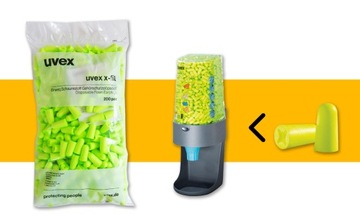 Беруши uvex x-fit, сумка 200 пар