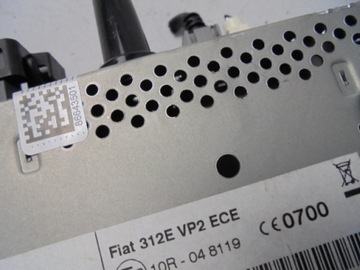 фото thumb №11, Радіо cd mp3 fiat 500 рестайлінг 2014-